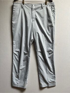 Nike Tiger Woods Collection Men's Light Gray Casual Pants Size 38